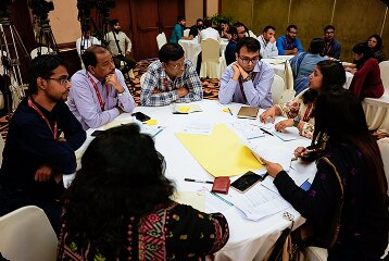 Moments from a past FIF event